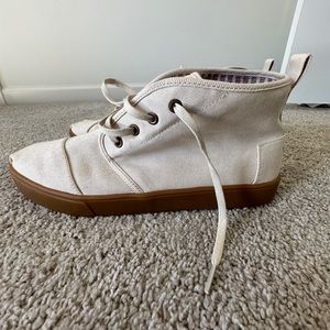 Toms boots sz 12 tan